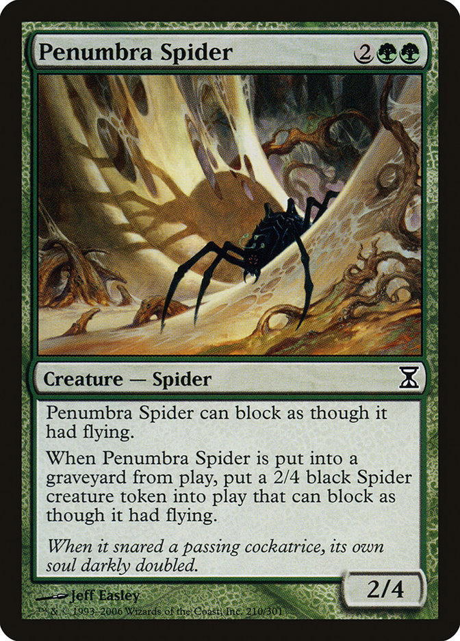 Penumbra Spider [Time Spiral] | Card Merchant Takapuna