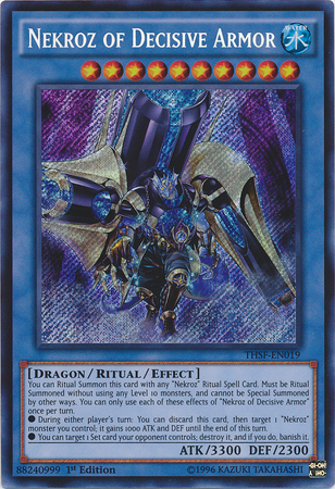 Nekroz of Decisive Armor [THSF-EN019] Secret Rare | Card Merchant Takapuna