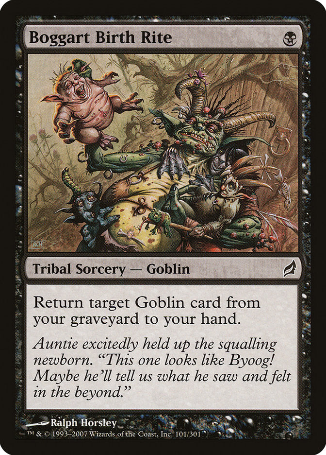 Boggart Birth Rite [Lorwyn] | Card Merchant Takapuna