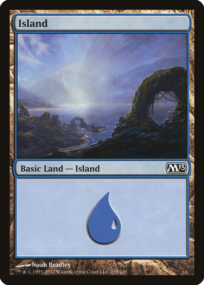 Island (235) [Magic 2013] | Card Merchant Takapuna