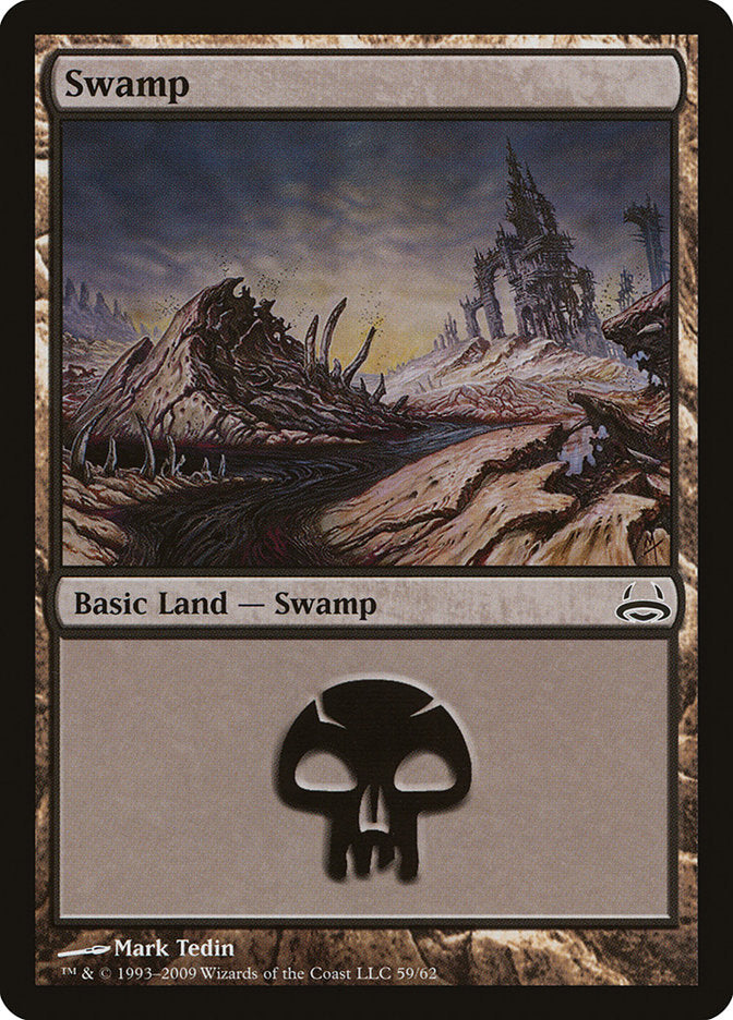 Swamp (59) [Duel Decks: Divine vs. Demonic] | Card Merchant Takapuna