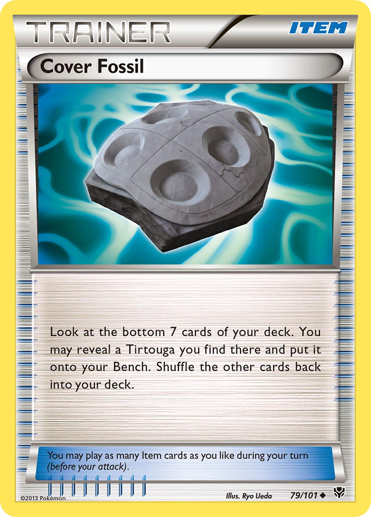 Cover Fossil (79/101) [Black & White: Plasma Blast] | Card Merchant Takapuna