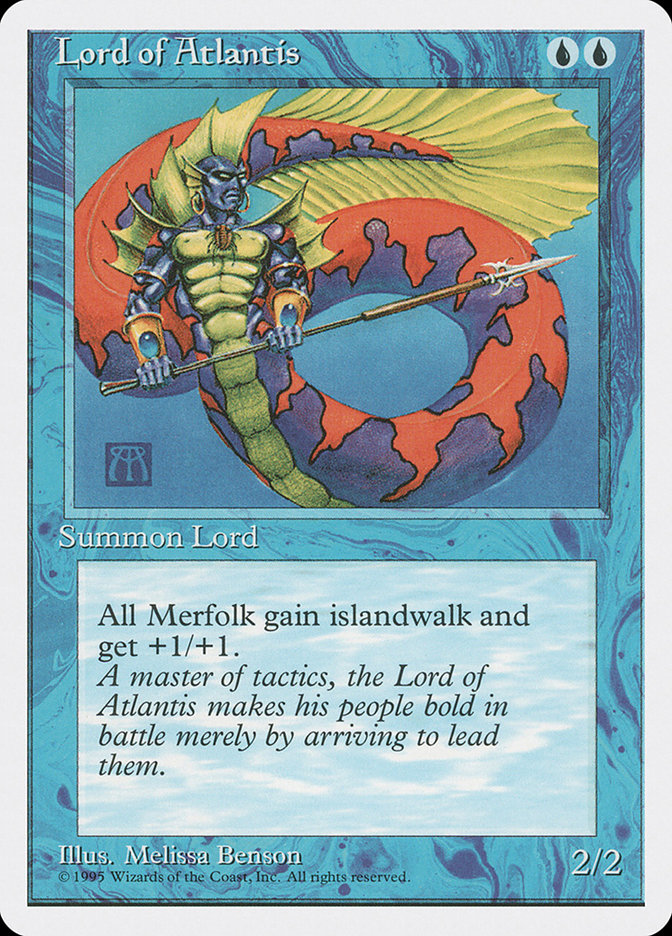 Lord of Atlantis [Fourth Edition] | Card Merchant Takapuna