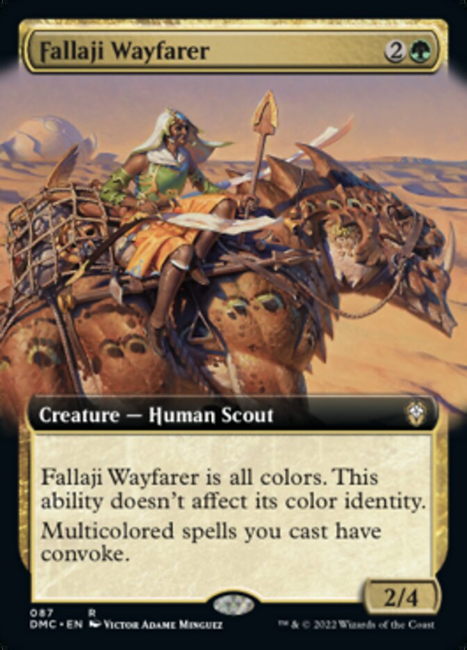 Fallaji Wayfarer (Extended Art) [Dominaria United Commander] | Card Merchant Takapuna