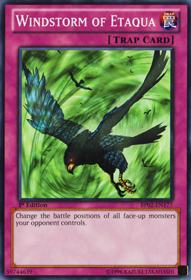 Windstorm of Etaqua [BP02-EN177] Common | Card Merchant Takapuna