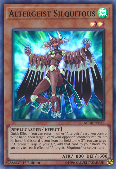 Altergeist Silquitous [MP18-EN114] Super Rare | Card Merchant Takapuna