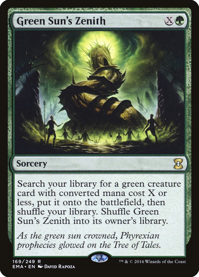 Green Sun's Zenith [Eternal Masters] | Card Merchant Takapuna