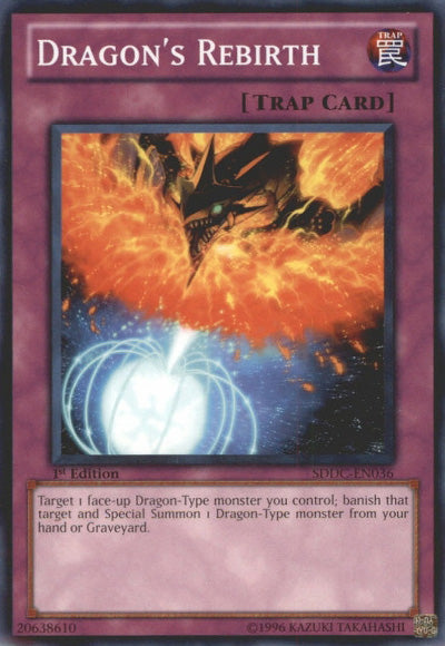 Dragon's Rebirth [SDDC-EN036] Common | Card Merchant Takapuna