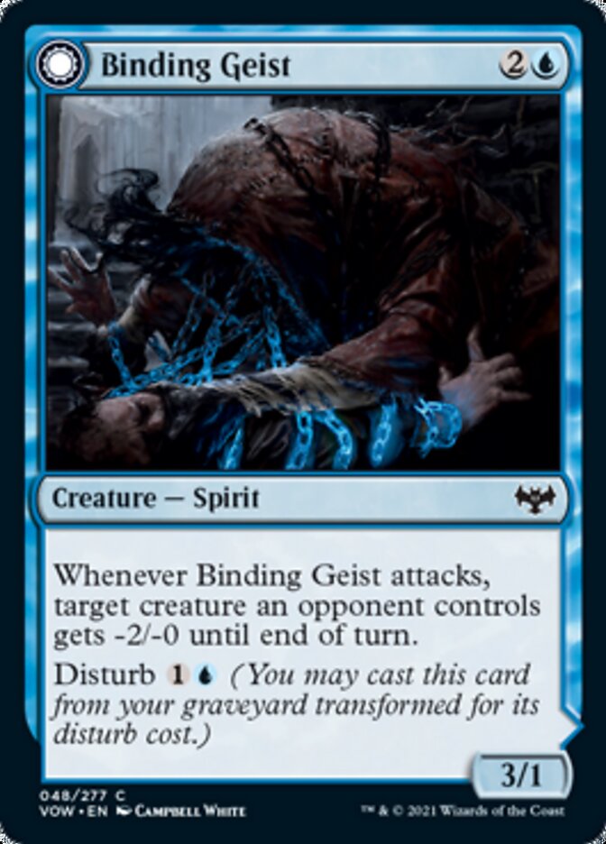 Binding Geist // Spectral Binding [Innistrad: Crimson Vow] | Card Merchant Takapuna