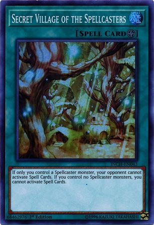 Secret Village of the Spellcasters [INCH-EN043] Super Rare | Card Merchant Takapuna