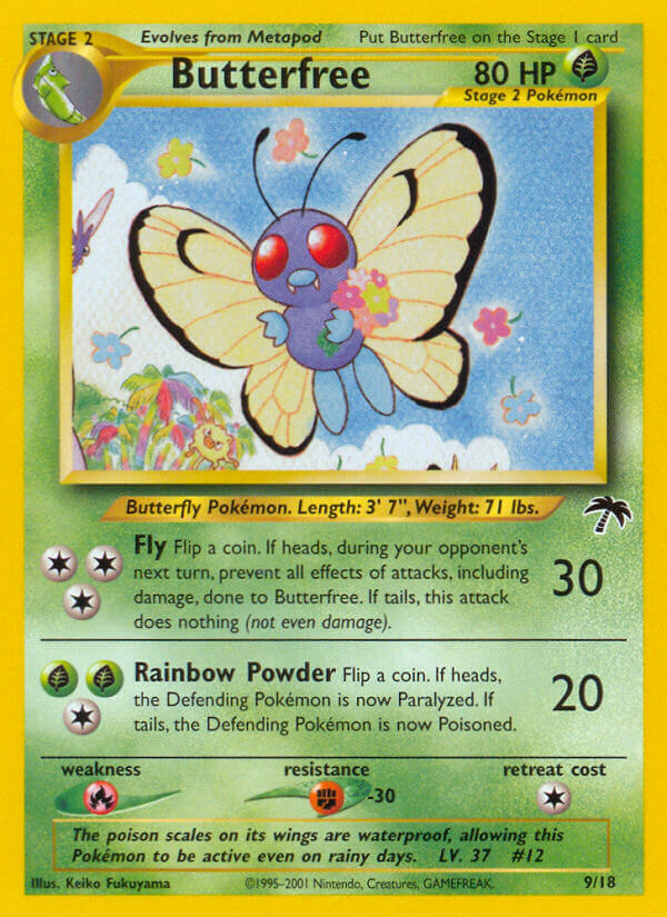 Butterfree (9/18) [Southern Islands] | Card Merchant Takapuna