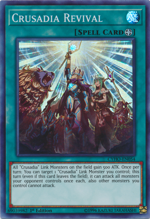 Crusadia Revival [CYHO-EN054] Super Rare | Card Merchant Takapuna