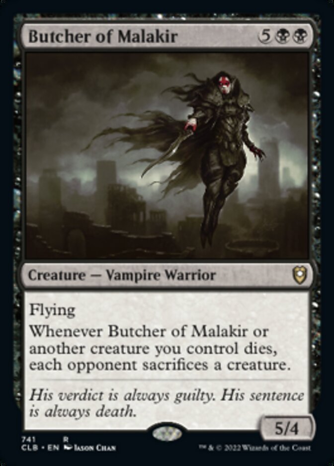 Butcher of Malakir [Commander Legends: Battle for Baldur's Gate] | Card Merchant Takapuna