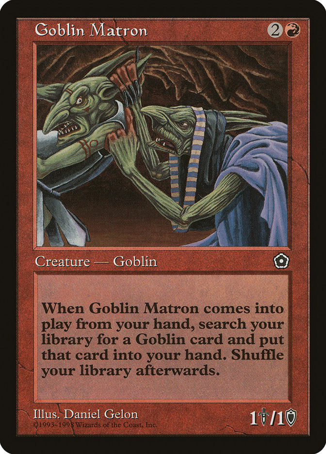 Goblin Matron [Portal Second Age] | Card Merchant Takapuna