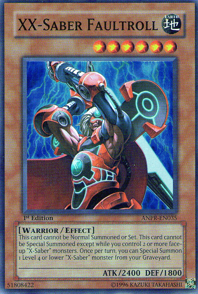 XX-Saber Faultroll [ANPR-EN035] Super Rare | Card Merchant Takapuna