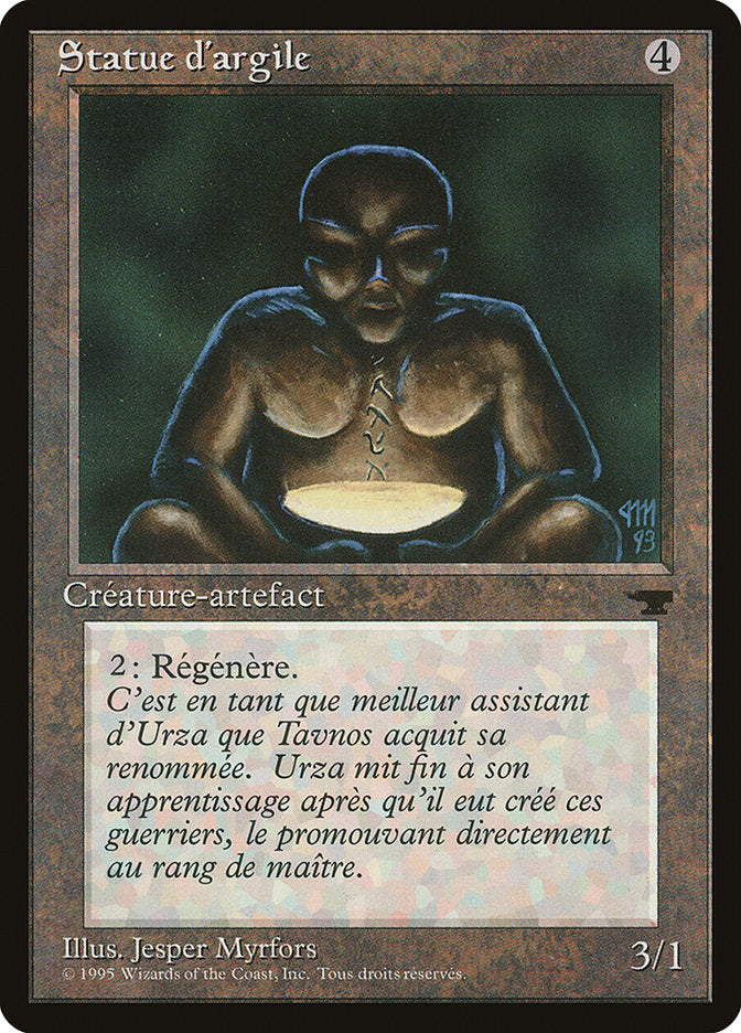 Clay Statue (French) - "Statue d'argile" [Renaissance] | Card Merchant Takapuna