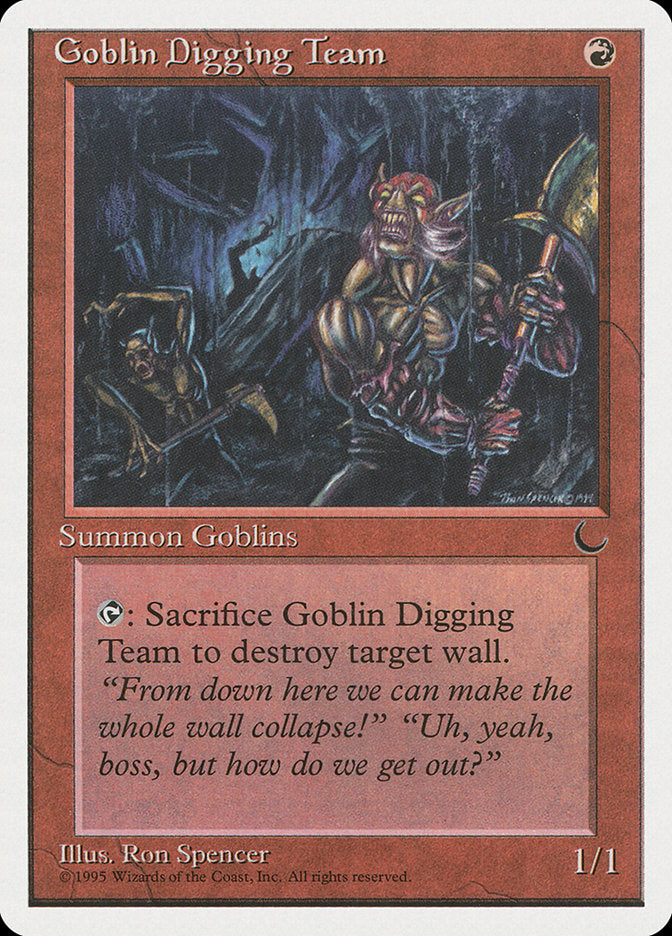 Goblin Digging Team [Chronicles] | Card Merchant Takapuna