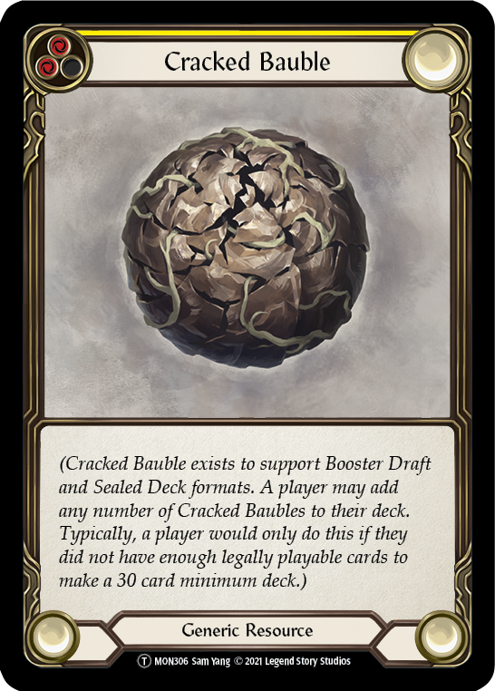 Cracked Bauble [U-MON306] (Monarch Unlimited)  Unlimited Normal | Card Merchant Takapuna