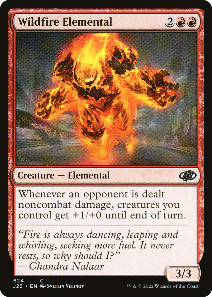 Wildfire Elemental [Jumpstart 2022] | Card Merchant Takapuna