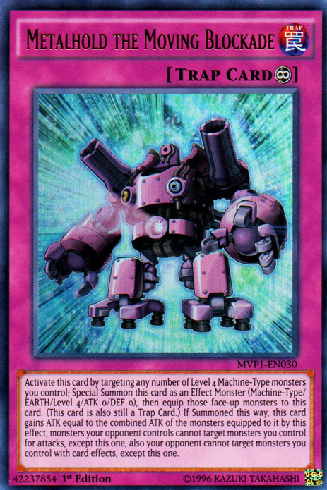 Metalhold the Moving Blockade [MVP1-EN030] Ultra Rare | Card Merchant Takapuna