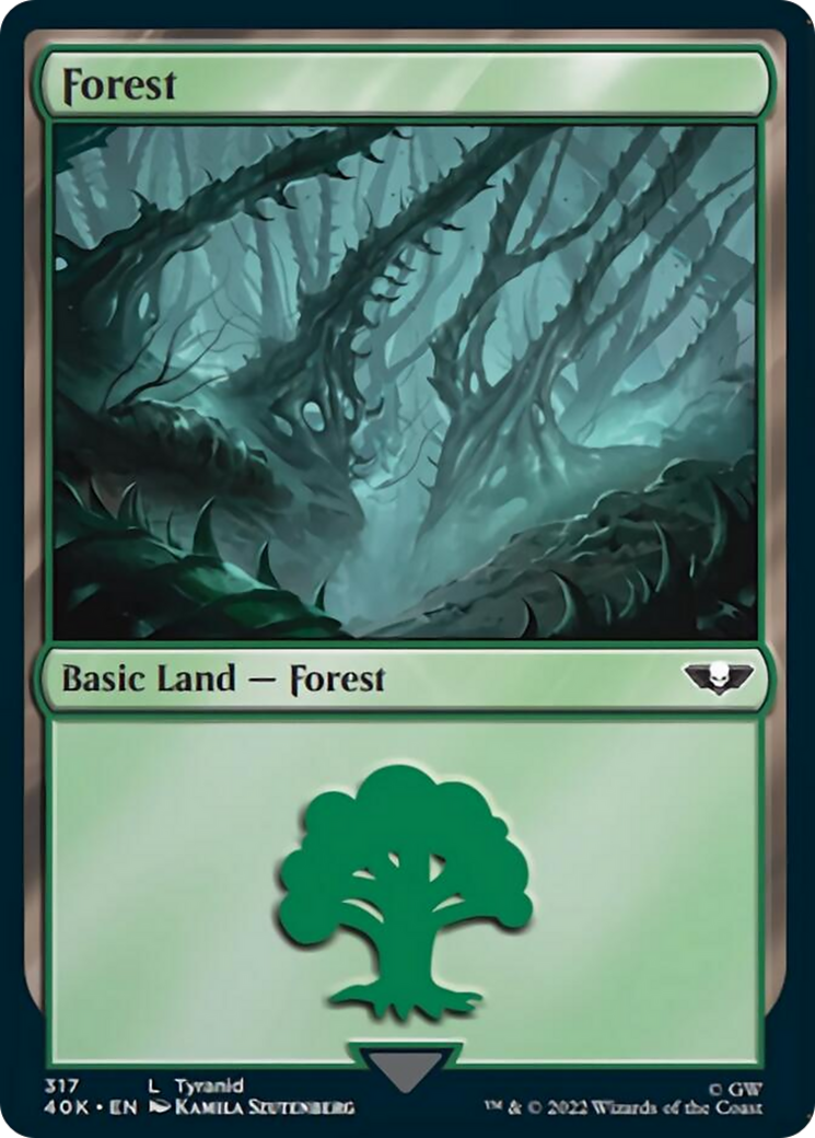 Forest (317) [Warhammer 40,000] | Card Merchant Takapuna