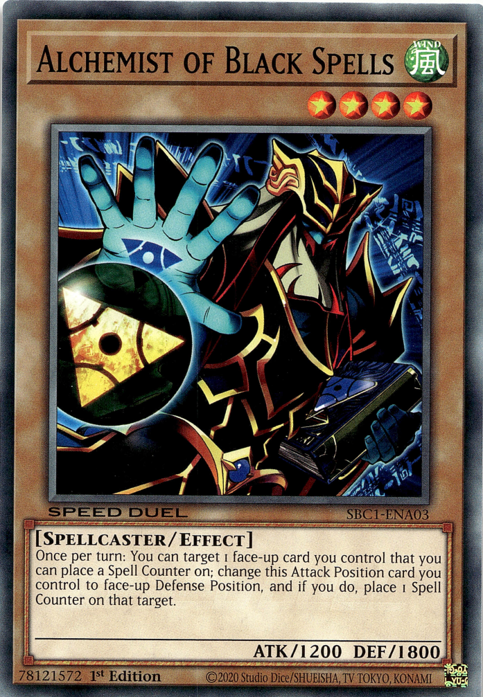 Alchemist of Black Spells [SBC1-ENA03] Common | Card Merchant Takapuna