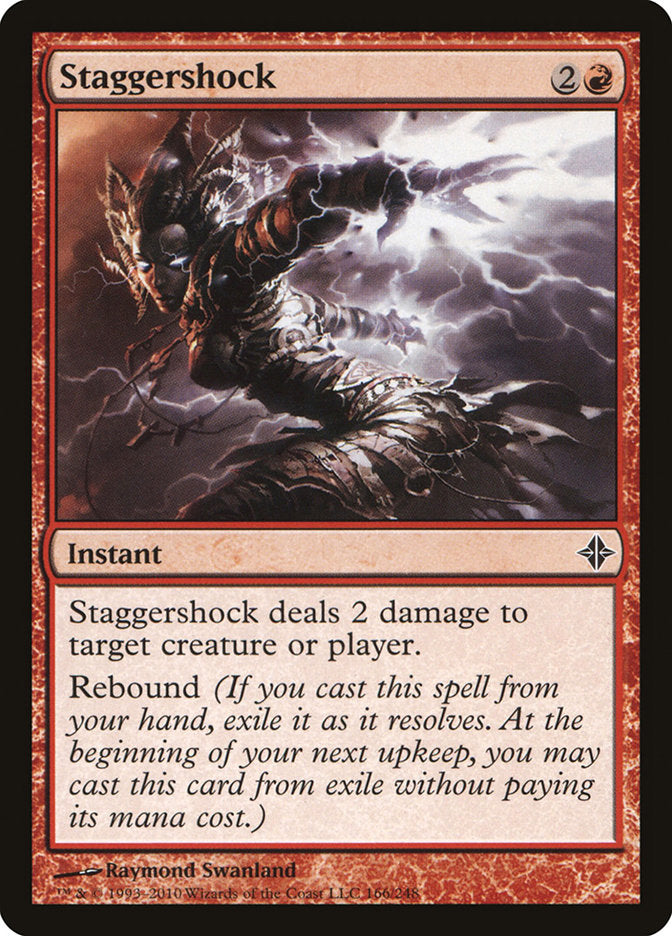 Staggershock [Rise of the Eldrazi] | Card Merchant Takapuna