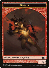 Germ // Goblin Double-Sided Token [Planechase Anthology Tokens] | Card Merchant Takapuna