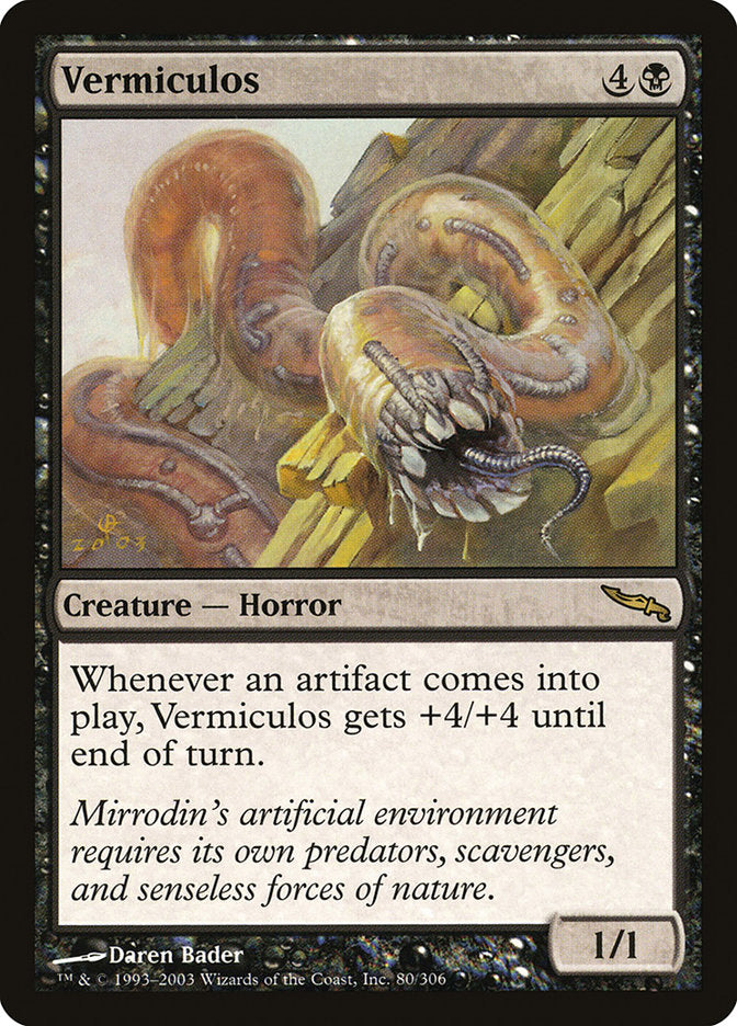 Vermiculos [Mirrodin] | Card Merchant Takapuna