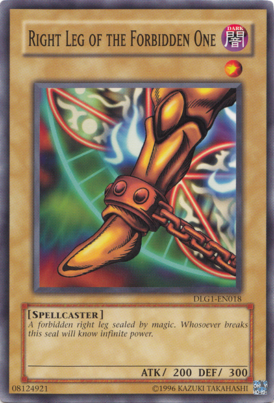 Right Leg of the Forbidden One [DLG1-EN018] Common | Card Merchant Takapuna