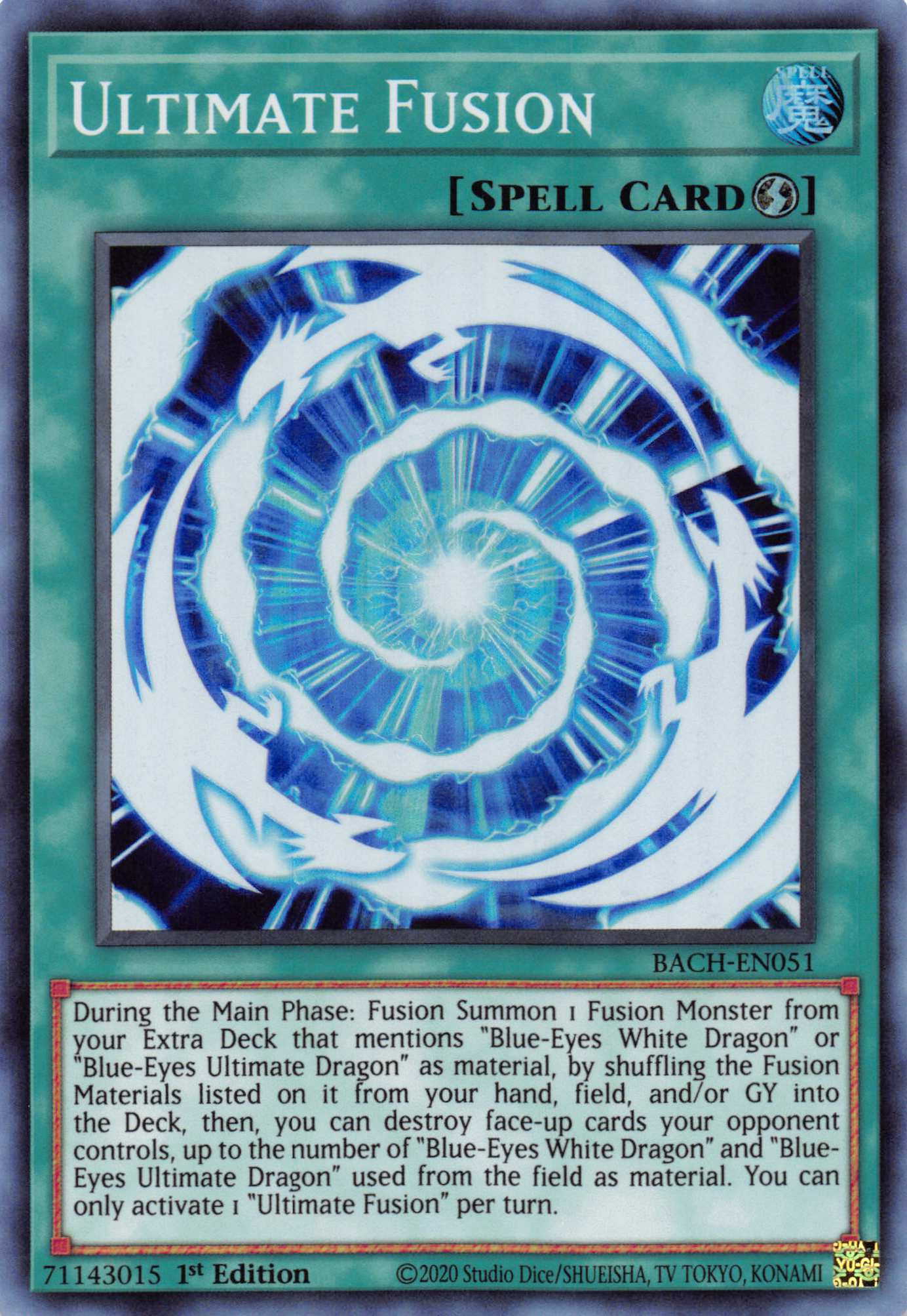 Ultimate Fusion [BACH-EN051] Super Rare | Card Merchant Takapuna