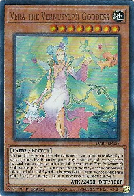 Vera the Vernusylph Goddess [DABL-EN025] Ultra Rare | Card Merchant Takapuna