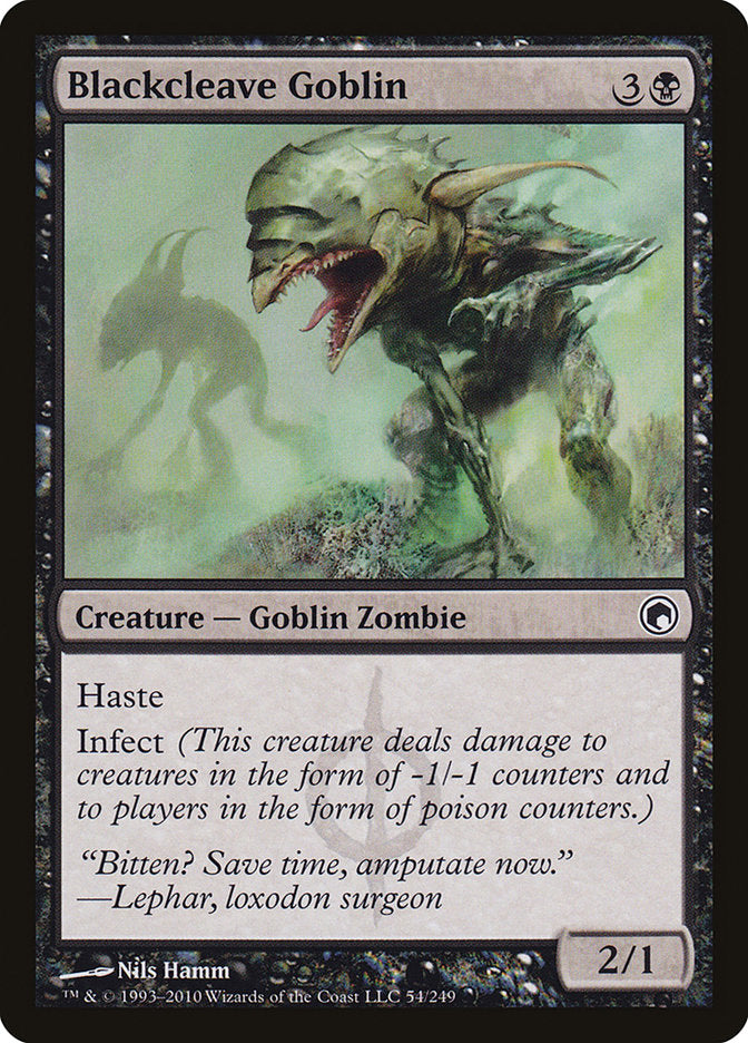 Blackcleave Goblin [Scars of Mirrodin] | Card Merchant Takapuna