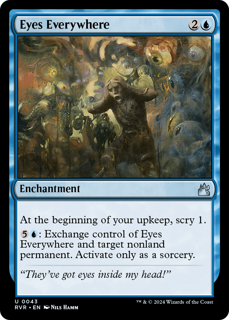 Eyes Everywhere [Ravnica Remastered] | Card Merchant Takapuna