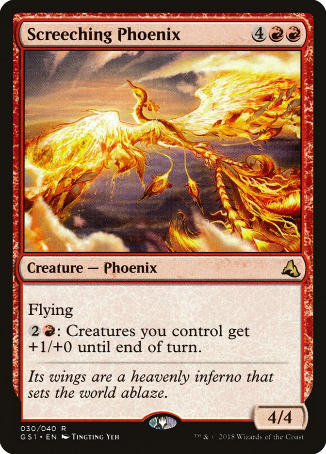 Screeching Phoenix [Global Series Jiang Yanggu & Mu Yanling] | Card Merchant Takapuna