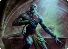 Ghoul Art Card [Dungeons & Dragons: Adventures in the Forgotten Realms Art Series] | Card Merchant Takapuna