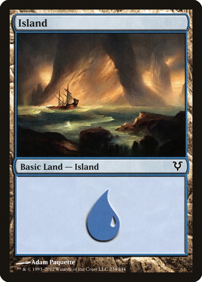 Island (234) [Avacyn Restored] | Card Merchant Takapuna