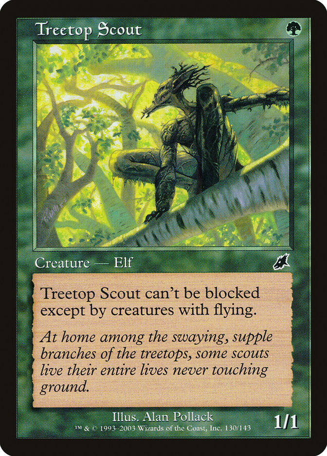 Treetop Scout [Scourge] | Card Merchant Takapuna