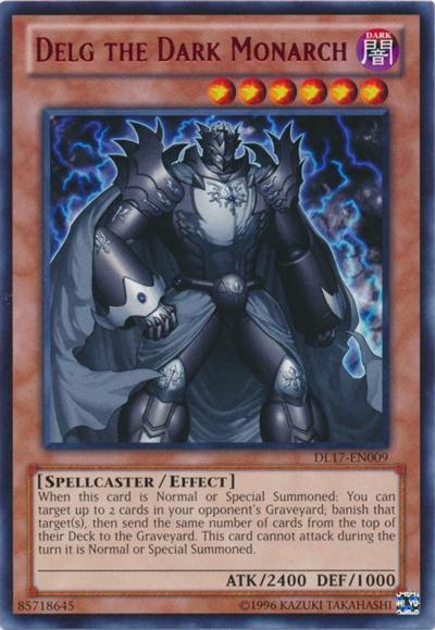 Delg the Dark Monarch (Red) [DL17-EN009] Rare | Card Merchant Takapuna