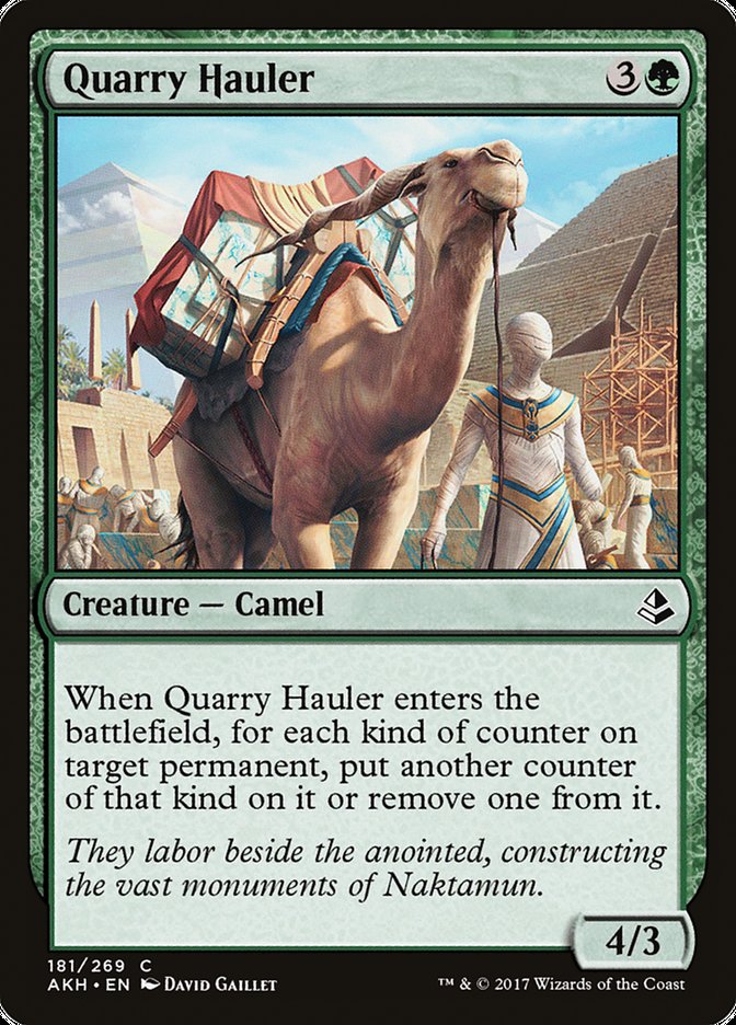 Quarry Hauler [Amonkhet] | Card Merchant Takapuna