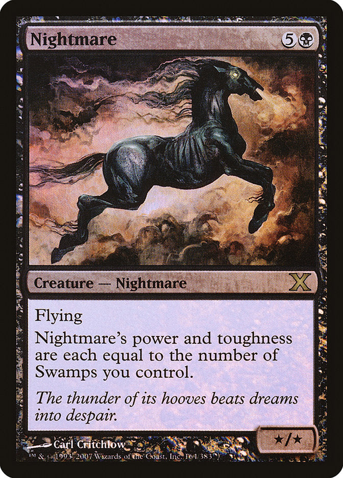 Nightmare (Premium Foil) [Tenth Edition] | Card Merchant Takapuna