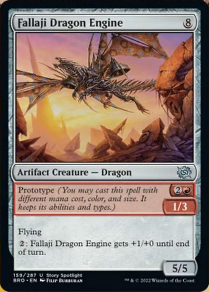 Fallaji Dragon Engine [The Brothers' War] | Card Merchant Takapuna