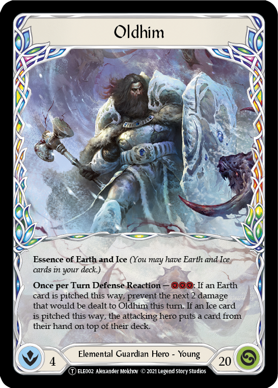 Oldhim // Frostbite [U-ELE111] (Tales of Aria Unlimited)  Unlimited Normal | Card Merchant Takapuna