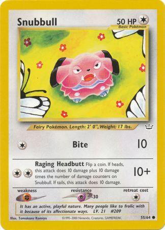 Snubbull (55/64) [Neo Revelation Unlimited] | Card Merchant Takapuna