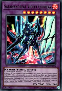 Salamangreat Violet Chimera [OP11-EN010] Super Rare | Card Merchant Takapuna