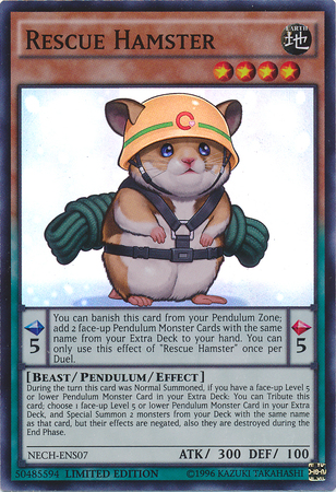 Rescue Hamster (SE) [NECH-ENS07] Super Rare | Card Merchant Takapuna