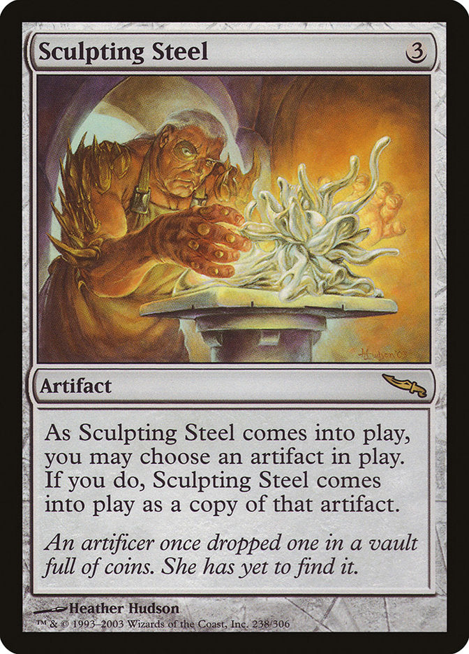 Sculpting Steel [Mirrodin] | Card Merchant Takapuna