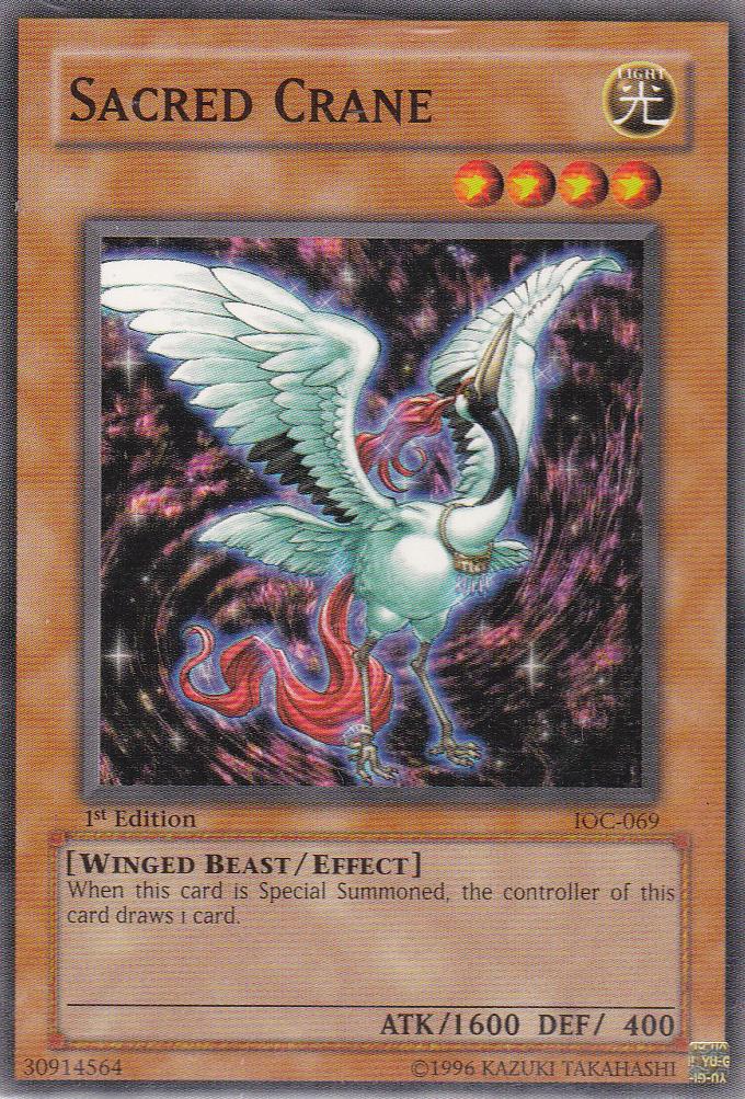 Sacred Crane [IOC-069] Common | Card Merchant Takapuna