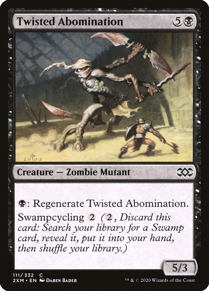 Twisted Abomination [Double Masters] | Card Merchant Takapuna