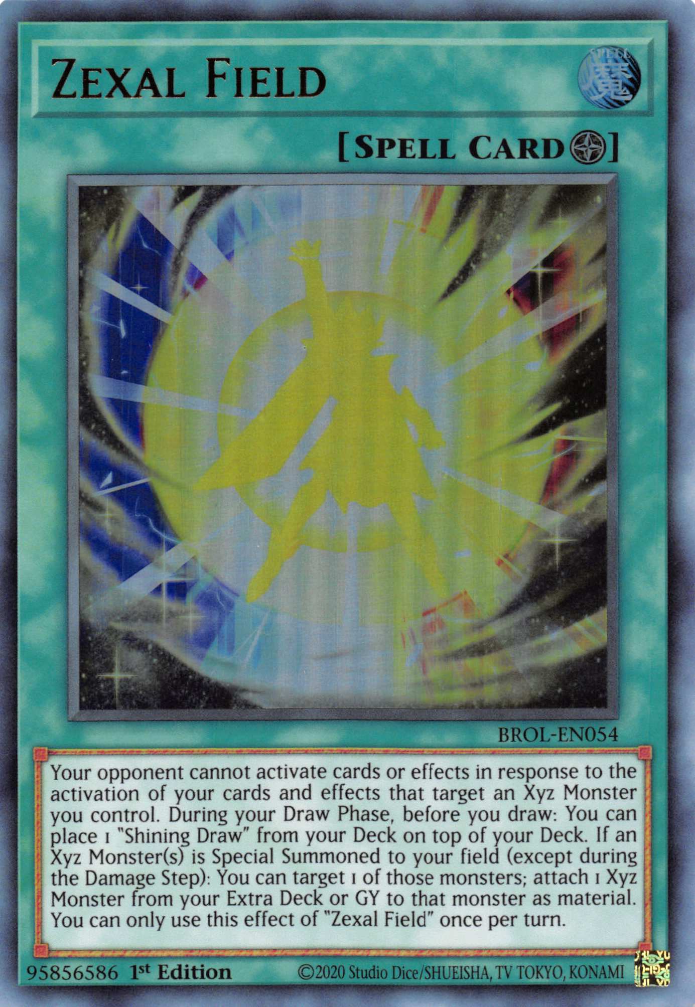 Zexal Field [BROL-EN054] Ultra Rare | Card Merchant Takapuna